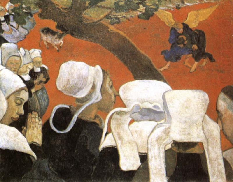 The vision after the sermon, Paul Gauguin
